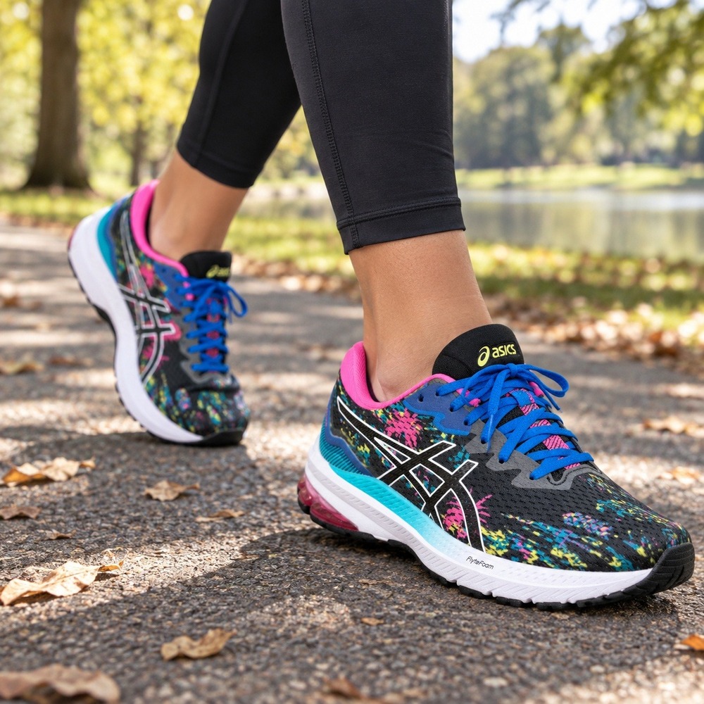 ASICS GT-1000 11 Running Shoes Color Injection FlyteFoam Gel Women's Size 8